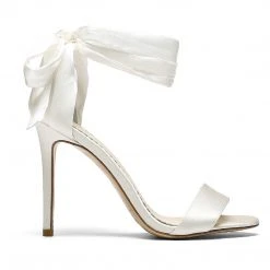 ANNA Wedding Shoes With Ankle Ribbon