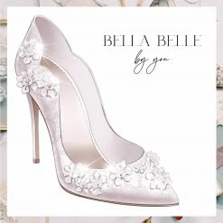 AURORA Wedding Crystal And Lace Bridal Shoes 9 AURORA Wedding Crystal And Lace Bridal Shoes