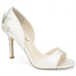 JOSEPHINE Butterfly And Flower Embellished Heel Pumps