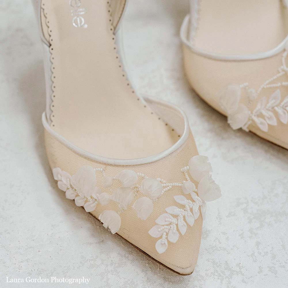 LIBBY Lily Of The Valley Wedding Heel 7 LIBBY Lily Of The Valley Wedding Heel