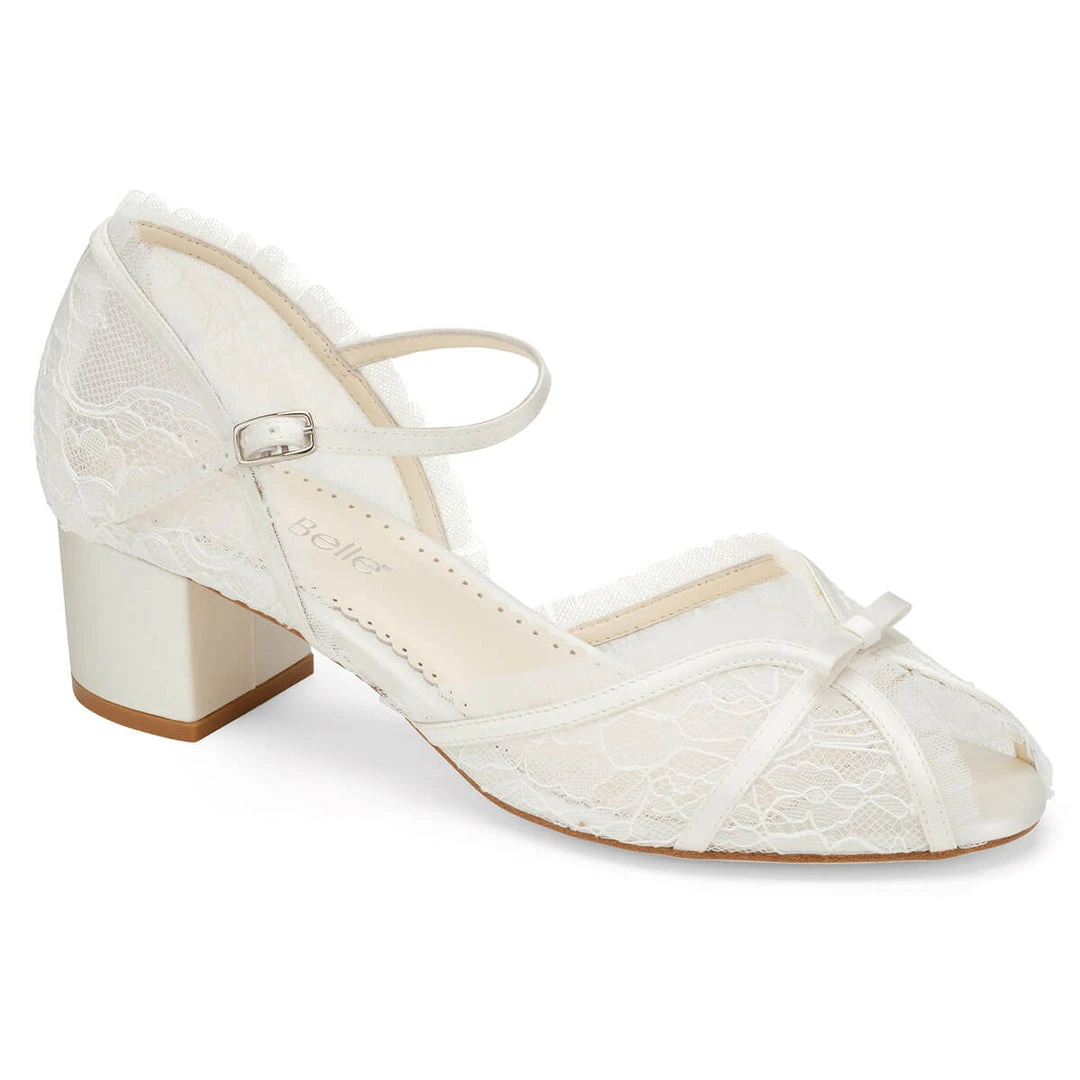 OCTAVIA Block Heel Mary Jane Shoes For Bride 4 OCTAVIA Block Heel Mary Jane Shoes For Bride