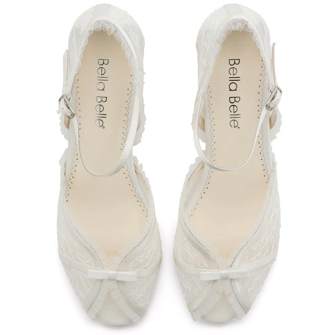 OCTAVIA Block Heel Mary Jane Shoes For Bride 5 OCTAVIA Block Heel Mary Jane Shoes For Bride