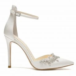 VICTORIA Crystal High Heel Wedding Shoes, Rhinestone Embellished 10 VICTORIA Crystal High Heel Wedding Shoes, Rhinestone Embellished