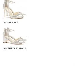 VICTORIA Crystal High Heel Wedding Shoes, Rhinestone Embellished 15 VICTORIA Crystal High Heel Wedding Shoes, Rhinestone Embellished