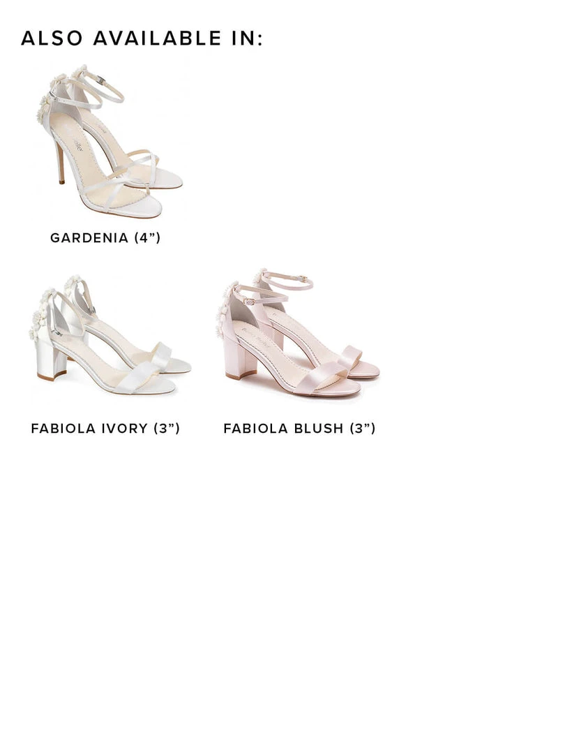 FABIOLA BLUSH Blush Block Heel Sandals With Pearls Wedding 6 FABIOLA BLUSH Blush Block Heel Sandals With Pearls Wedding