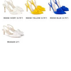 REAGAN Low Heels With Bow For Brides 7 REAGAN Low Heels With Bow For Brides