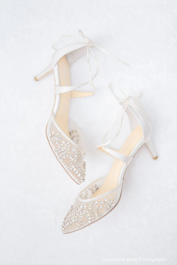 FRANCES IVORY Kitten Heel Wedding Shoes Ivory With Crystals 2 FRANCES IVORY Kitten Heel Wedding Shoes Ivory With Crystals