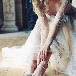 FRANCES IVORY Kitten Heel Wedding Shoes Ivory With Crystals 16 FRANCES IVORY Kitten Heel Wedding Shoes Ivory With Crystals