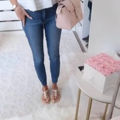 LUNA Strappy Gold Sandals Jewel Wedding Shoes