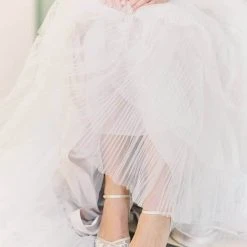 CLAUDIA Nude Lace Heels D'Orsay Wedding Shoes 18 CLAUDIA Nude Lace Heels D'Orsay Wedding Shoes