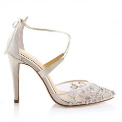 FLORENCE Crystal Embellished Heels For Weddings