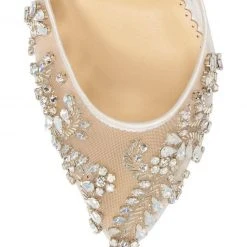 FLORENCE Crystal Embellished Heels For Weddings