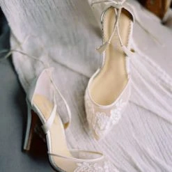 ANITA IVORY Wedding Ivory Lace High Heels 17 ANITA IVORY Wedding Ivory Lace High Heels