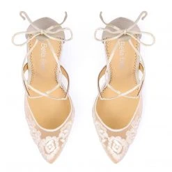 ANITA IVORY Wedding Ivory Lace High Heels 13 ANITA IVORY Wedding Ivory Lace High Heels
