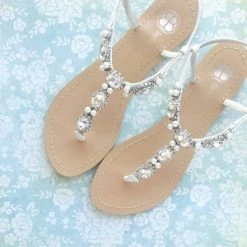 HERA Ivory Pearl Wedding Shoes