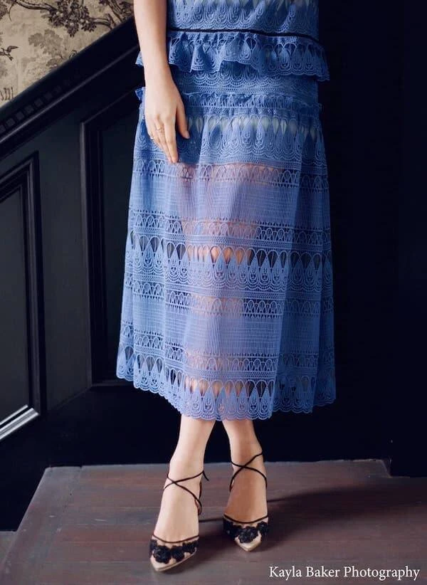 AMELIA BLACK Evening Lace Black Strap Kitten Heels 6 AMELIA BLACK Evening Lace Black Strap Kitten Heels