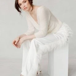 LISBETH Wedding Shoes With Pearls And Bows