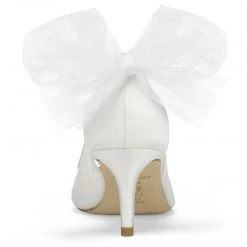 MAGGIE Polka Dot Slingback Pumps Low Heel