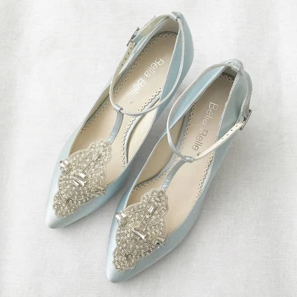 ANNALISE BLUE Blue Kitten Heel Wedding Shoes Vintage Bridal Heels 1 ANNALISE BLUE Blue Kitten Heel Wedding Shoes Vintage Bridal Heels